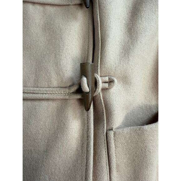Troy Smith for D Military Double Toggle Coat Tan Caramel SIZE M Wool - Picture 7 of 14
